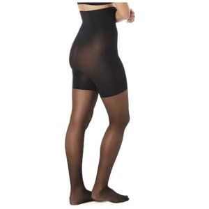 Spanx Shaping Sheers Nylons Black Size E